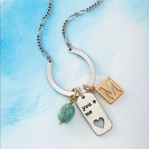 BNIB Thirty-One Silver Dream Catcher Necklace